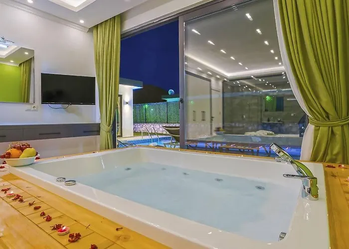 Ortac 1 Doga Icerisinde, Korunakli Villa Kas